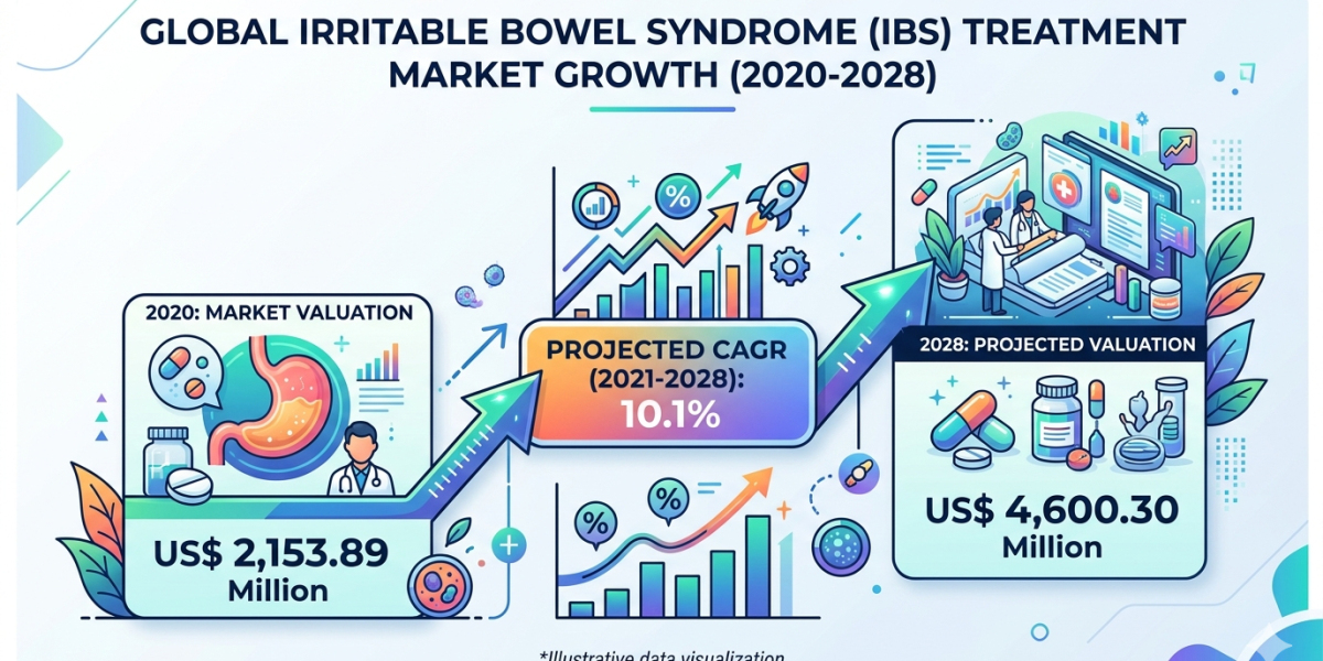 Irritable Bowel Syndrome Treatment Market Forecast: Strong CAGR Growth Driven by US and North America Healthcare Advance