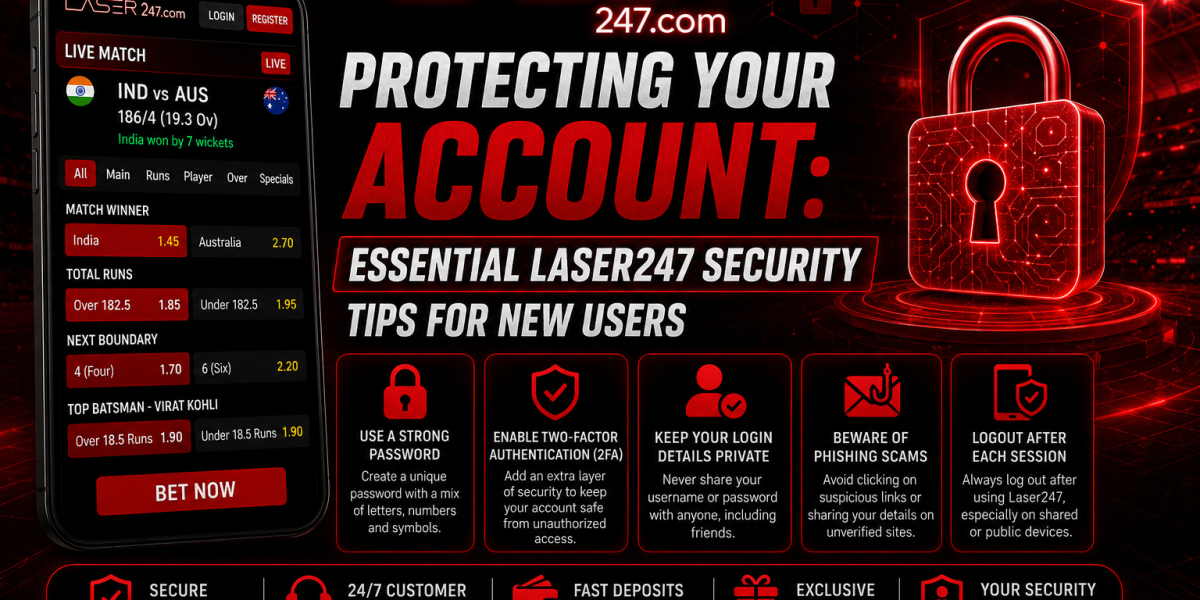 Protecting Your Account: Essential Laser247 Security Tips for New Users