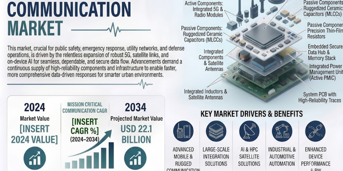 Mission Critical Communication Market Driven by Growth in Public Safety, Defense, Transportation, and Industrial Operati