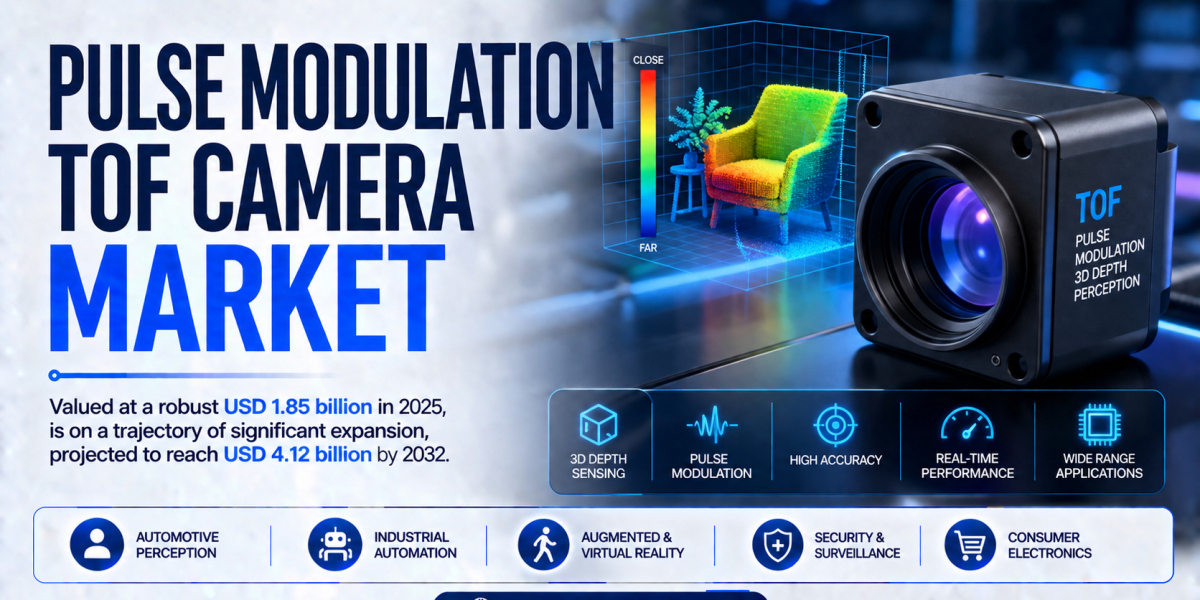 Advanced Pulse Modulation TOF Camera Technologies Fuel Strong Growth Across Next-Generation Depth Sensing Applications