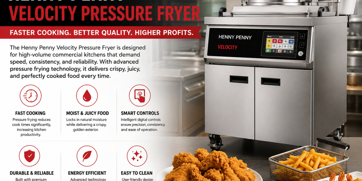 Henny Penny Velocity Pressure Fryer: The Future of High-Performance Commercial Frying