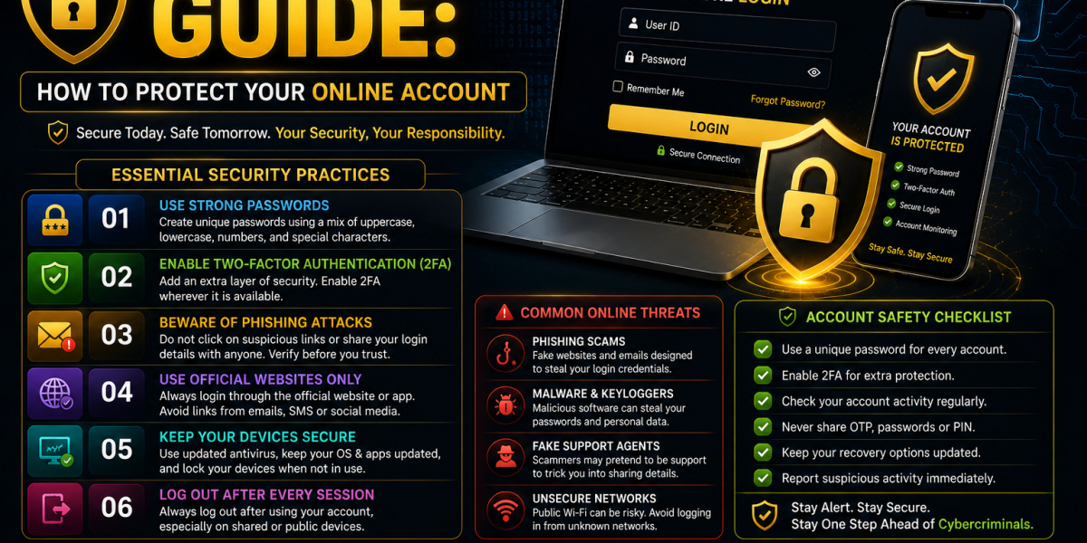 Cybersecurity Guide: How to Protect Your Online Account