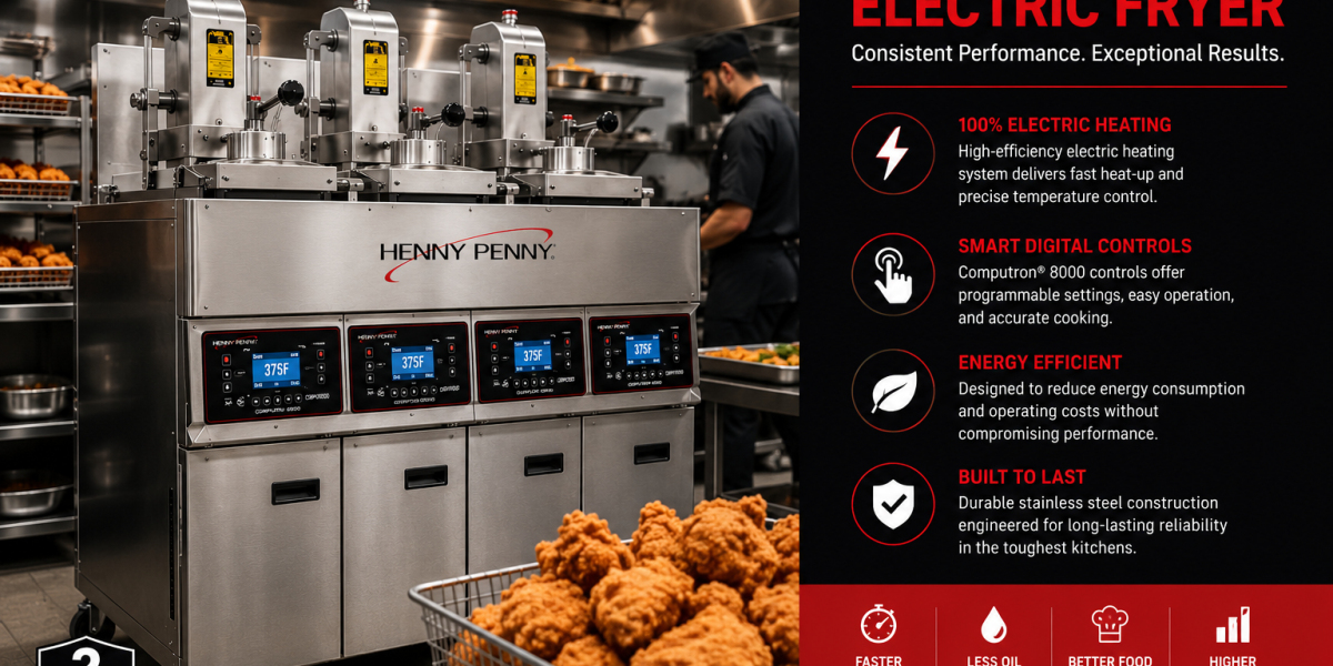 Henny Penny Electric Pressure Fryer: The Ultimate Commercial Frying Solution for Professional Kitchens