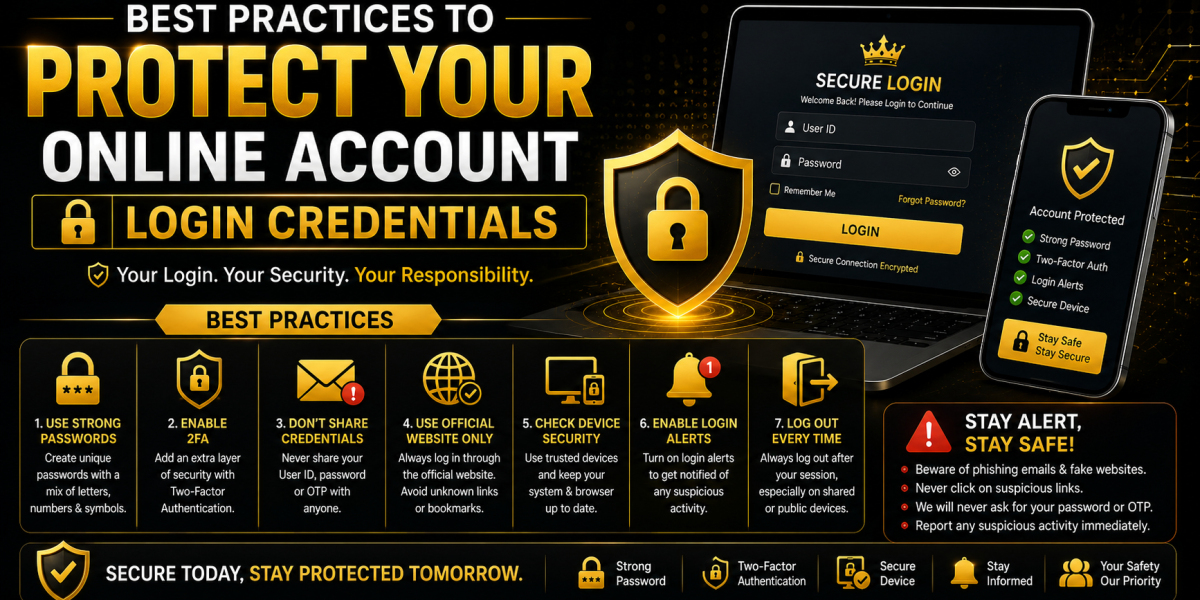 Best Practices to Protect Your Online Mahadev Book Account Login Credentials