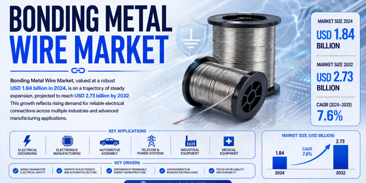 Growing Adoption of Advanced Packaging, Power Semiconductors, and High-Performance Computing Boosts the Bonding Metal Wi