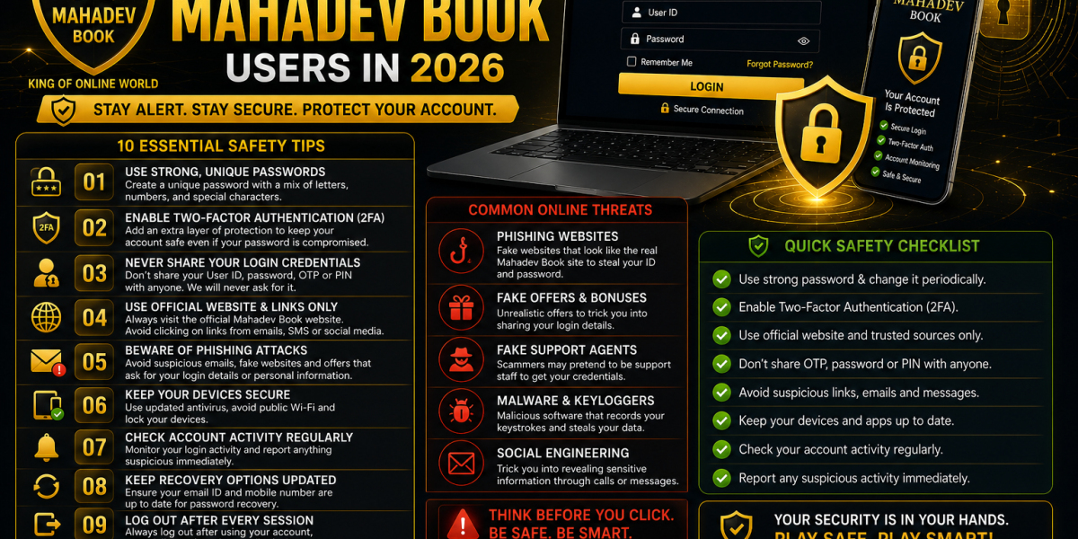 Online Safety Tips for Mahadev Book Users in 2026