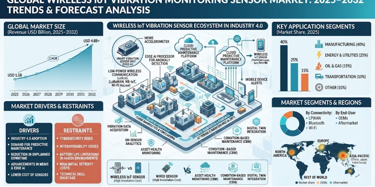 Wireless IoT Vibration Monitoring Sensor Market