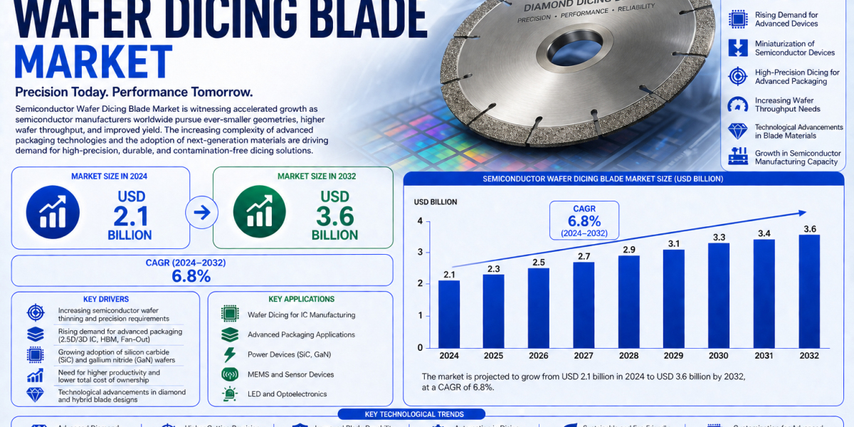 Semiconductor Wafer Dicing Blade Market Expands with Rising Demand for Advanced Chip Manufacturing