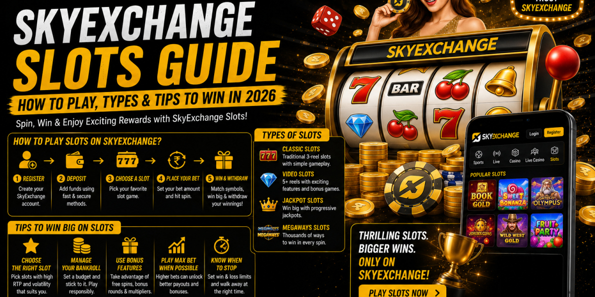 SkyExchange Slots Guide — How to Play, Types & Tips to Win in 2026