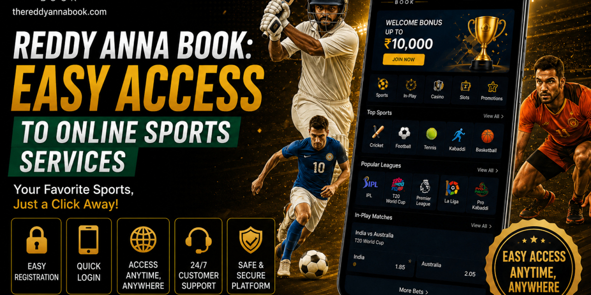Reddy Anna Book: Easy Access to Online Sports Services