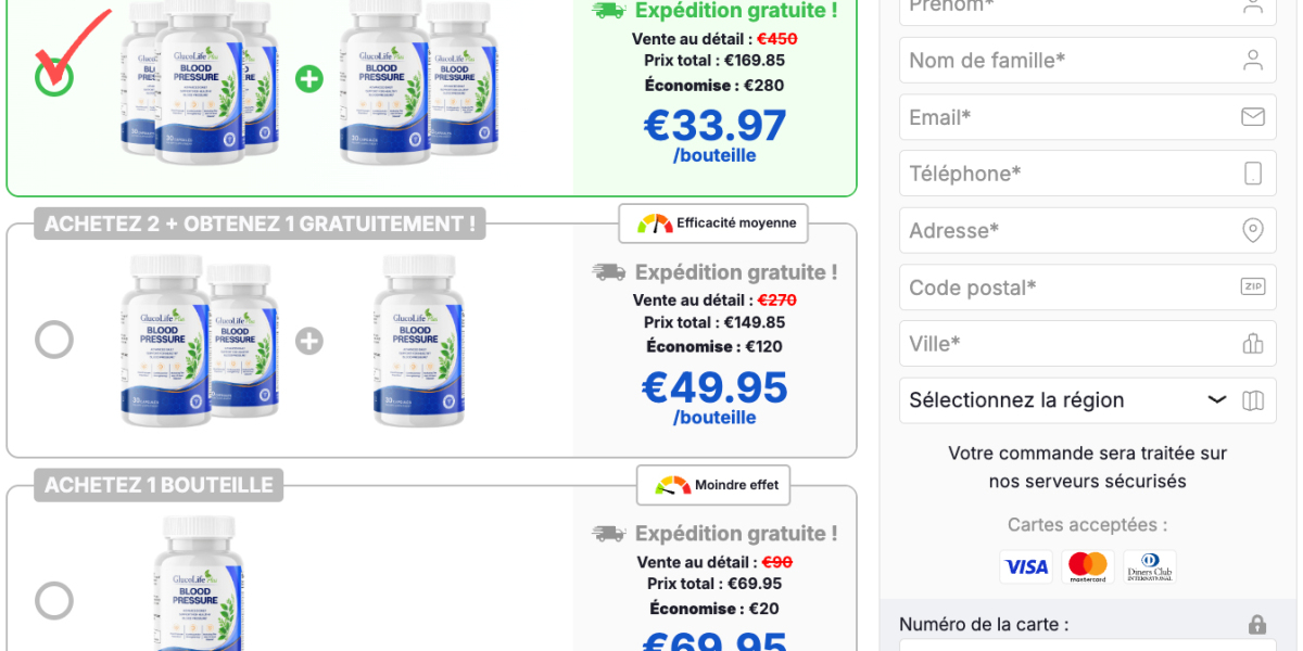 GlucoLife+ Blood Pressure France: comment choisir en étant