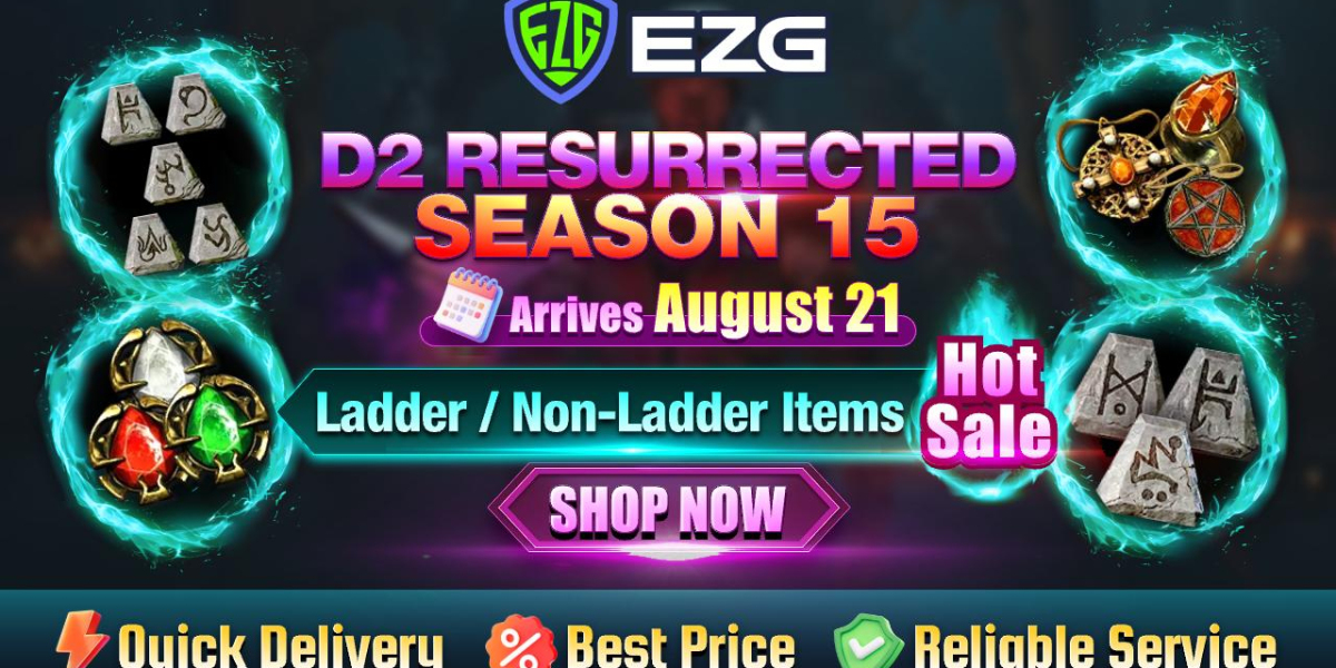 Get Prepared for D2R Ladder S15: Buy Runes & More Cheap Items on EZG.com