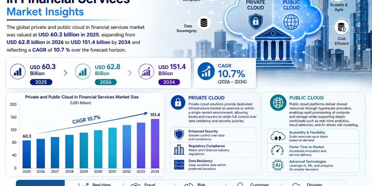 Private and Public Cloud in Financial Services Market Insights