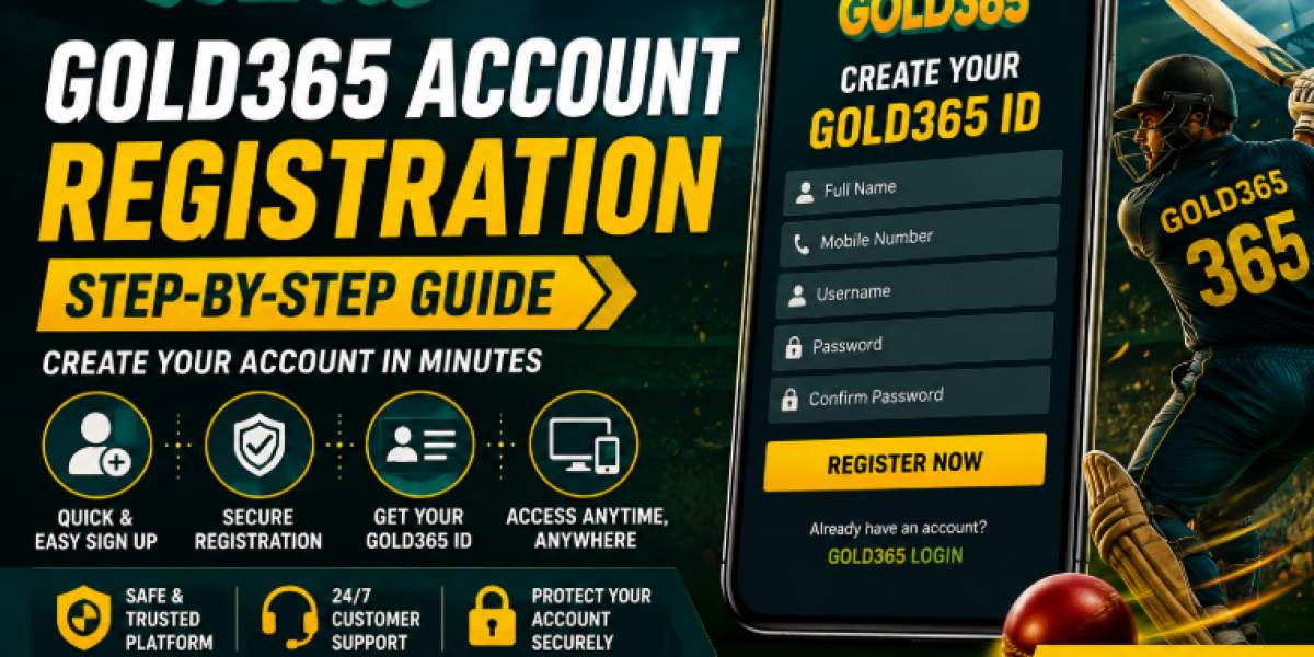 Gold365 Account Registration: Step-by-Step Guide