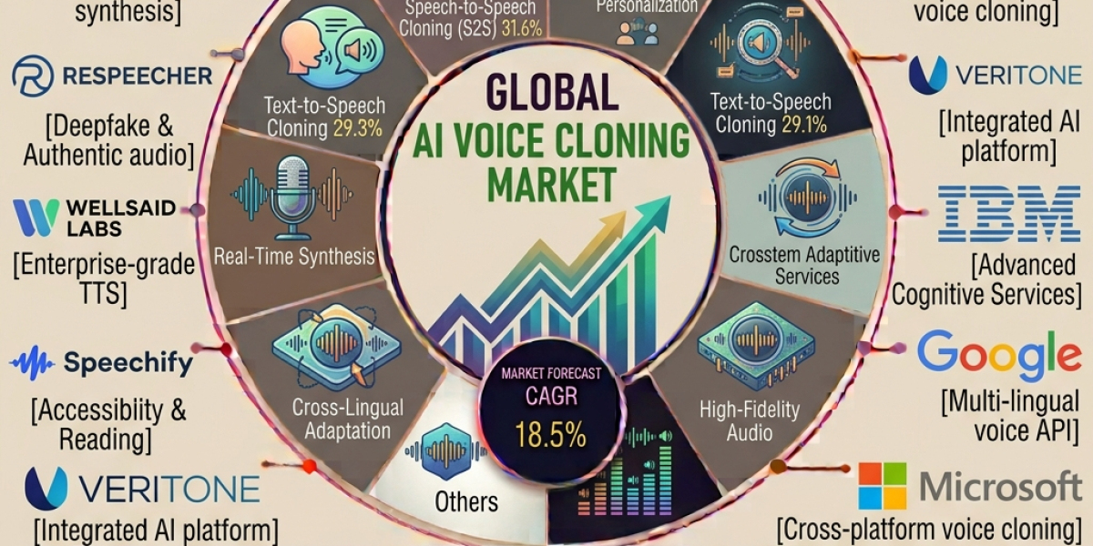 AI Voice Cloning Market Set for Strong Double-Digit Growth Through 2036 | ElevenLabs, Respeecher, Murf AI