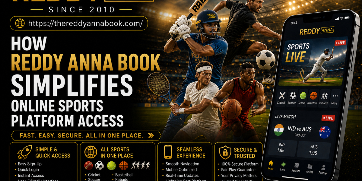 How Reddy Anna Book Simplifies Online Sports Platform Access