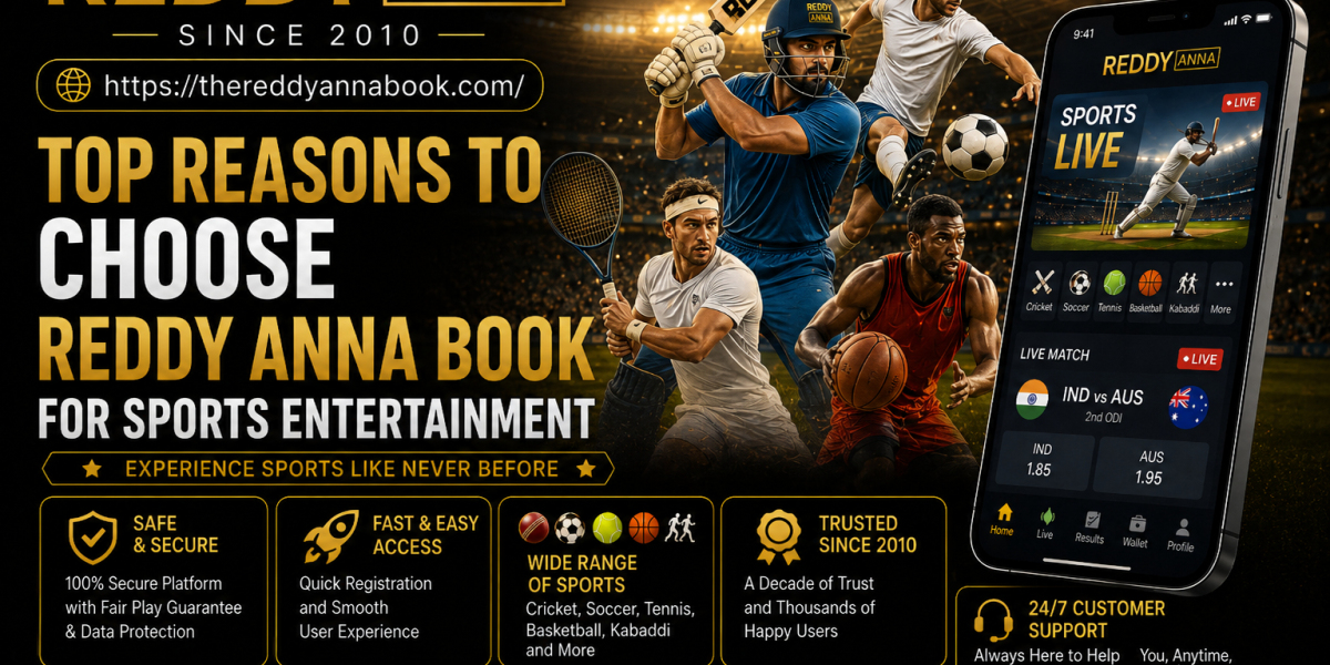 Top Reasons to Choose Reddy Anna Book for Sports Entertainment