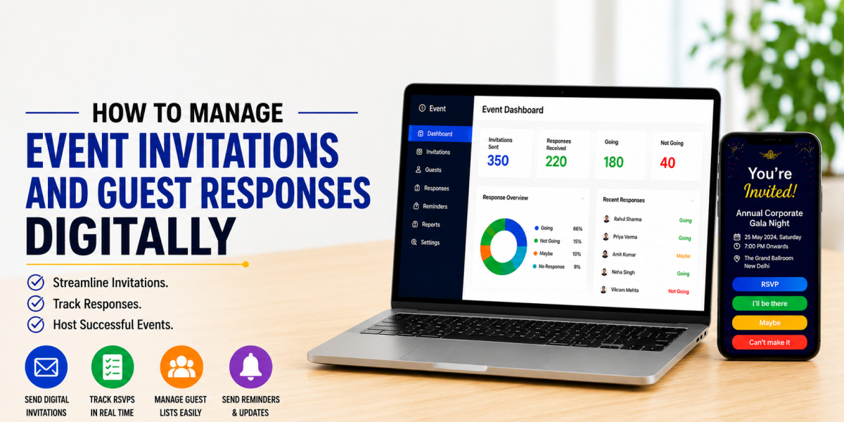 How to Manage Event Invitations and Guest Responses Digitally