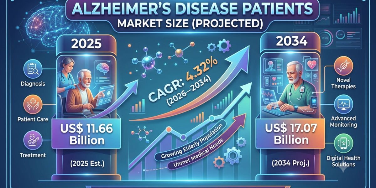 North America Alzheimer's Disease Patients Market Set for Steady Growth Through 2034