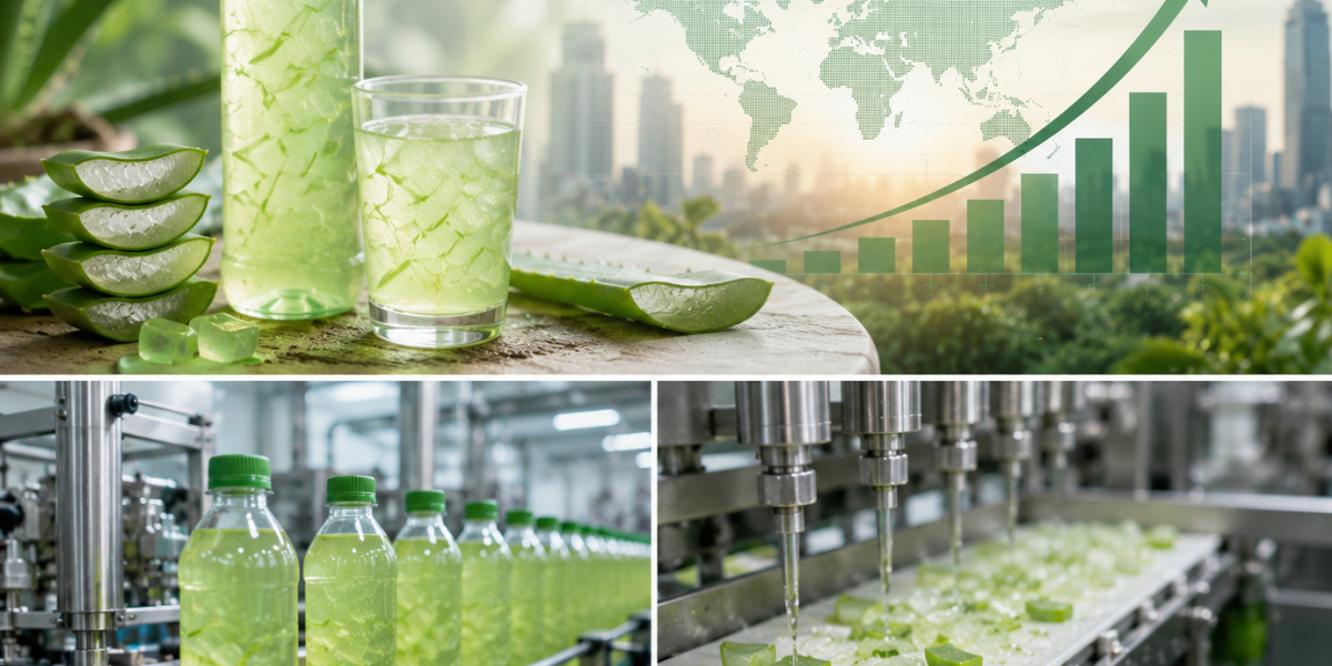 Aloe Vera Drinks Market Research Report: Analyzing Key Player Strategies, Demand Shifts, and Size Forecasts to 2034