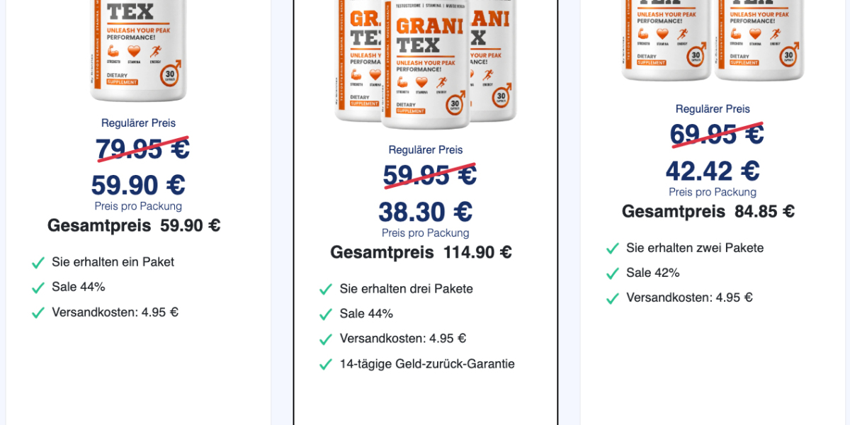 GraniteX Male Enhancement Deutschland: Was berichten Nutzer