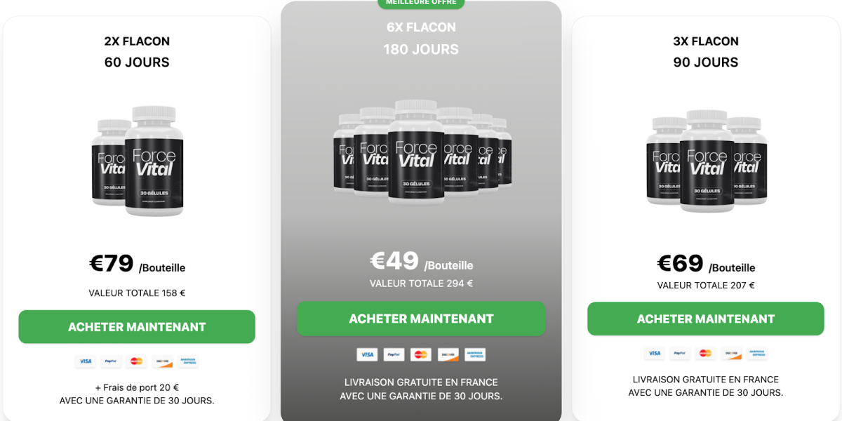 ForceVital Male Enhancement France: Bénéfices et