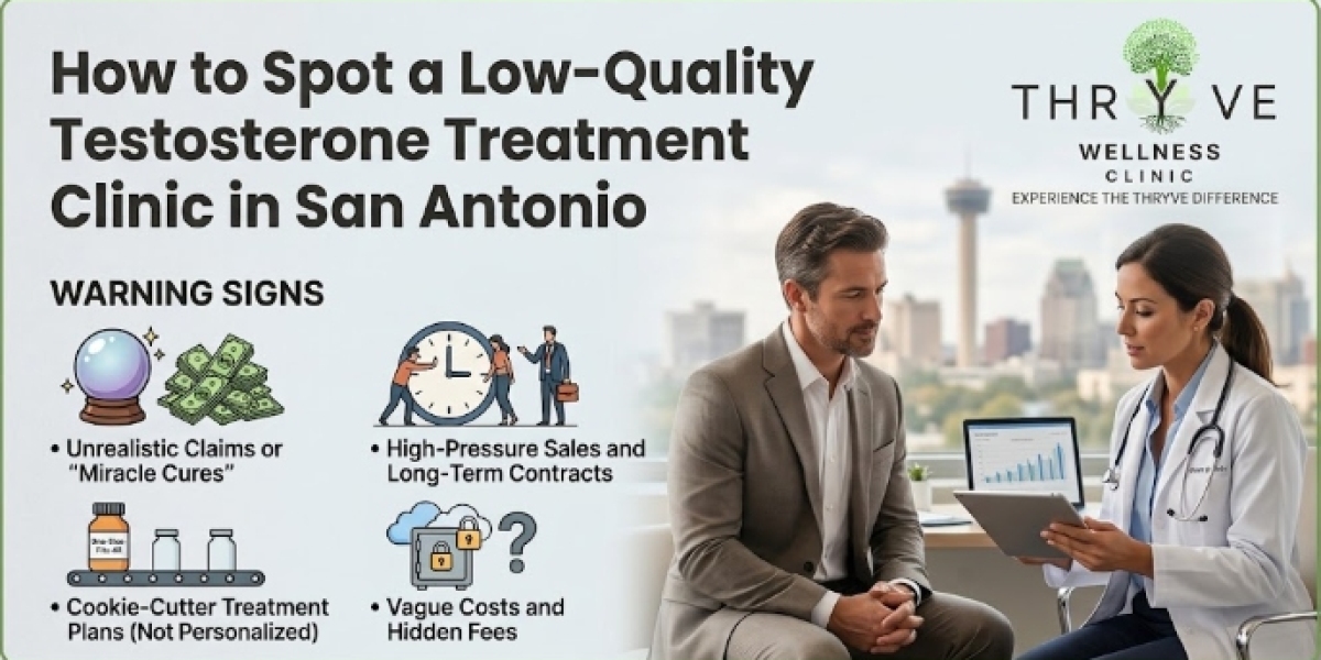 How to Spot a Low-Quality Testosterone Treatment Clinic in San Antonio