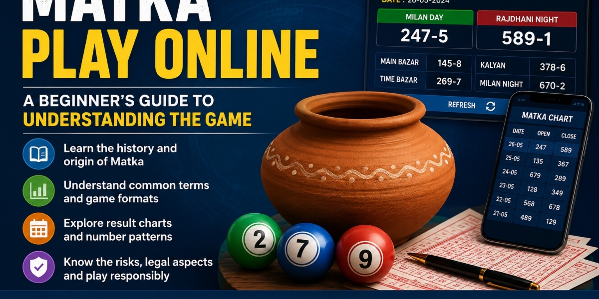 Matka Play Online: A Beginner’s Guide to Understanding the Game