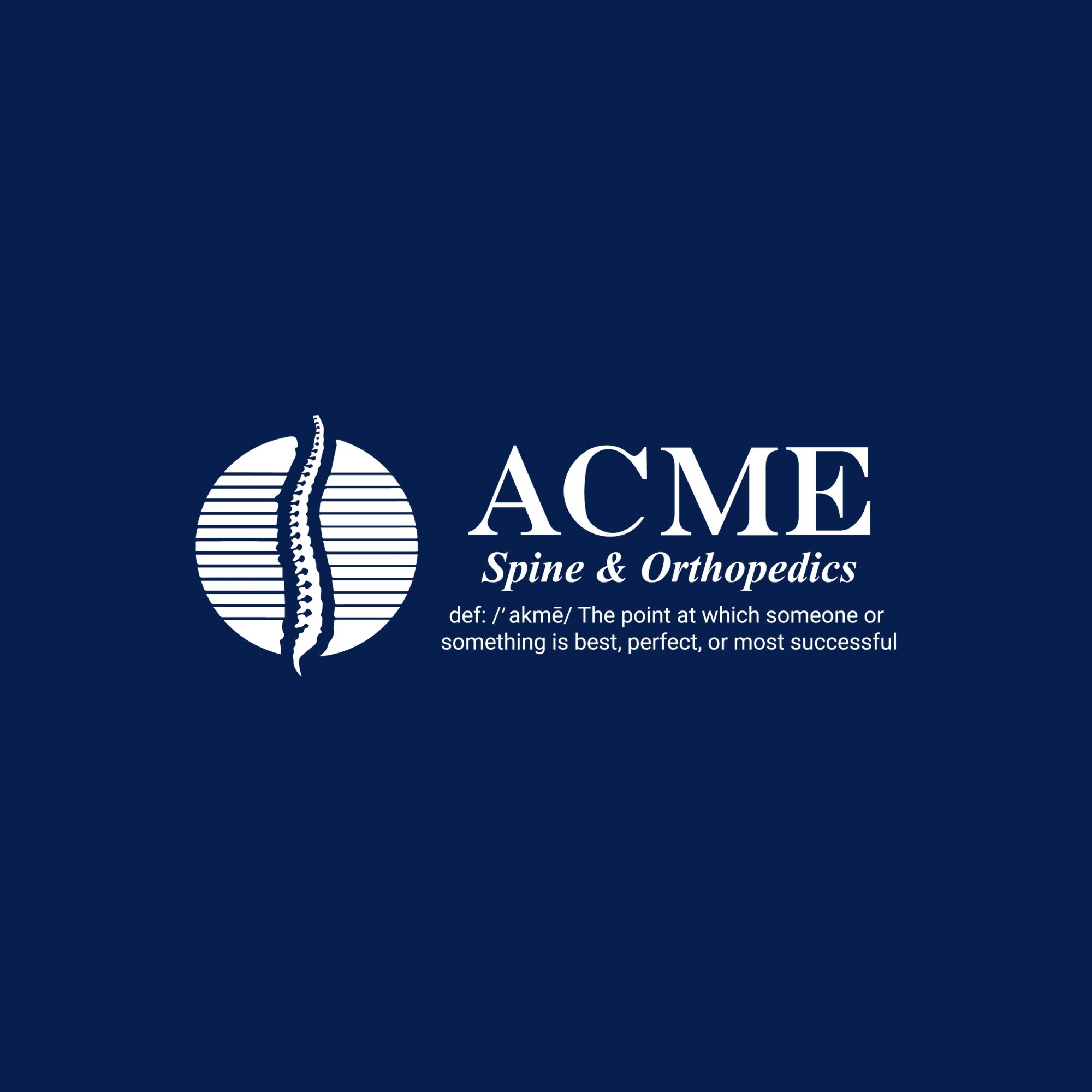 Acme Spine Orthopedics Profile Picture
