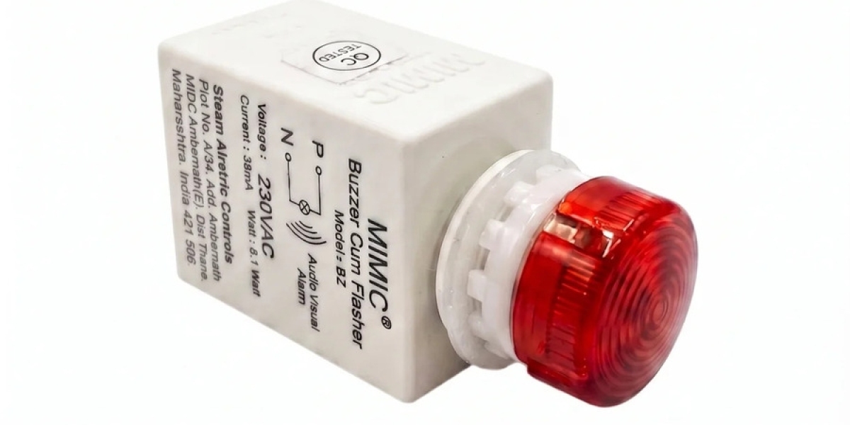 Buzzer Cum Flasher in Automation Systems: Alarm Logic, Operator Response, and Process Monitoring